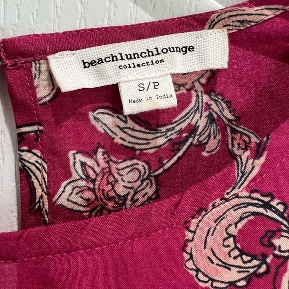 beachlunchlounge Pink Floral Blouse - Picture 6 of 6